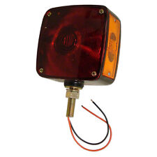 12-volt Fender Cab Warning Light W 1 Amber Lens 1 Red Lens Fits Ford Tractor
