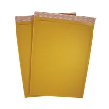10.5 X 15 5 Kraft Bubble Mailers Self Seal Padded Shipping Envelope - 10 Pack