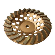 7x24 Seg Diamond Concrete Spiral Turbo Grinding Cup Wheels 58-11 Arbor