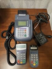 Verifone Omni 3200se Portable Credit Card Payment Terminal With 2 1000se Pinpads