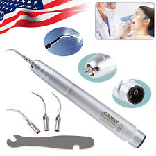 Nsk Type Dental Ultrasonic Air Perio Scaler Handpiece Hygienist 2-holes 3 Tips