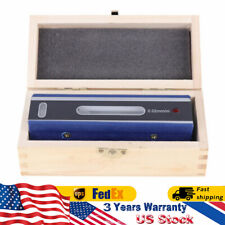 6 Master Precision Level In Fitted Wooden Box 0.000210 For Machinist Tool