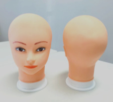 Wig Head Bald Mannequin Head For Wigs Female Training Doll Head For Professiona