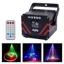 2w Rgb Laser Projector Lights Remote Dmx Animation Scan Dj Show Party Stage Lamp