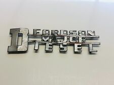 Fordson Major Diesel Fender Tag Sign Emblem Joseph Fray Ltd Bham Eng Original