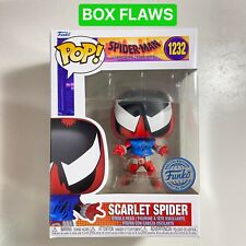 Box Flaws Scarlet Spider Man Marvel Funko Pop 1232 Across The Spider Verse