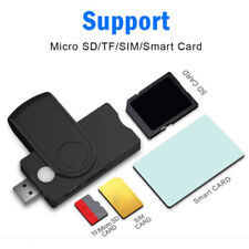 Uthai X02 Usb Sim Smart Card Reader For Bank Card Cac Id Sim Sd Tfmicro Sd