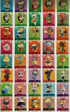 Animal Crossing Series 5 Amiibo Cards Brand New Pick And Choose - Free Shipping