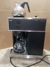 Bunn Vpr Series Coffee Maker Commercial Two Burner One Decanter Tested And Works