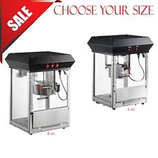 Pick Size Commercial Electric Popcorn Maker Machinepopper 470850w 120v Black
