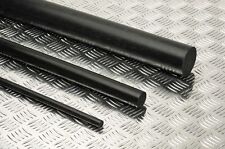 Delrin - Acetal Plastic Rod 2 Diameter X 12 Length - Black Color