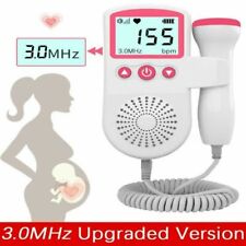 3.0mhz Prenatal Fetal Doppler Ultrasound Heart Rate Monitor Fetus Pregnant Women