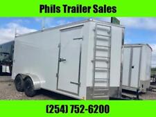 2024 Cell Tech New 7x16 V-nose Enclosed Trailer Cargo Trailers Co 16.00