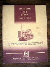 Ih Farmall Mccormick International Td6 62 Series Crawler Owners Manual