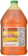 Butter Flavor Popcorn Topping Oil Gallon At-the-movies-popcorn Us Seller New
