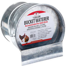 Little Giant 1-gallon Poultry Bucket Waterer W Built-in Handle Open Box