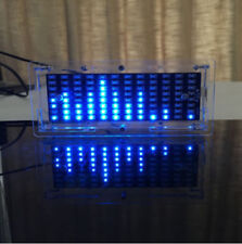 Diy Audio Level Meter Blue Led Display Music Spectrum Analyzer Kit