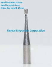 Dental Carbide Burs Fg 34 Inverted Cone For High Speed Hp 10 Per Package