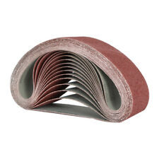 12pcs 4x24 Sanding Belts 80 120 150 240 400 Grit Belt Sander Paper Sandpaper