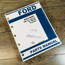 Ford 9000 9200 9600 9700 Tractor Parts Manual Catalog Book Assembly Schematics