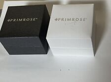 Primrose Jewelers Empty Jewelry Necklace Or Earrings Box Lot Of 2