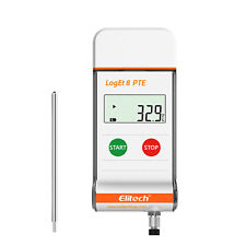 Elitech Loget 8 Pte Temperature And Humidity Data Logger Reusable Pdf Report