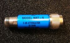 Mini-circuits Nat-6 Type N Attenuator 6db Dc-1500mhz 50 Ohm 1w