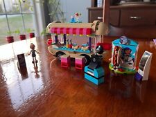 Lego Friends Amusement Park Hot Dog Van 41129 - Used All Pieces And Minifigs