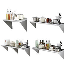 Vevor Stainless Steel Wall Mounted Shelf Kitchen Restaurant Shelving Multisize