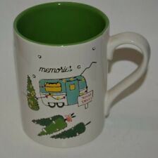 Nice High End Holidays Christmas Memories Ceramic Coffee Mug Xmas Trees Trailer