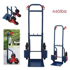 440lb Stair Climbing Climber Moving Dolly Hand Truck Warehouse Appliance Cart