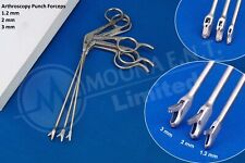 Arthroscopic Punch Forceps Set - 3 Pieces 13cm Length 1.2 2 3 Mm Punch Sizes