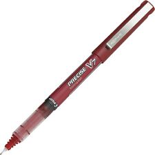35352 Pilot V-7 Precise Rollerball Pen Fine Point 0.7mm Red Ink Pack Of 3