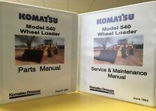 Komatsu Dresser 540 Wheel Loader Manual Set