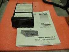 Dp25b-s Omega Panel Meter 4-digit Strain Gauge Pre Owned Pictured