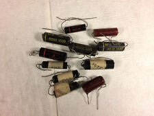 Vintage Molded Capacitors Pulls Various Mfds Mallory Western Electric
