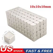 10x10x10mm Strong Magnets Block Square Rare Earth Neodymium Magnet Wholesale