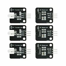 3 Pairs Ir Receiver Transmitter Sensor Module Kit For Arduino Esp32 Stm32 Usa