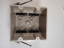 Allied Moulded 2 Gang 32.5 Cu.in Electrical Switch Outlet Box