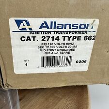 Allanson Cat. 2714-662 Ignition Transformer Open Boxbrand New -free Shipping