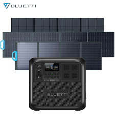 Bluetti 1800w Solar Portable Power Station Ac180 With Optional Solar Panel Kit