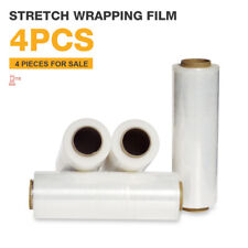1518 X 10001500ft Pallet 4 Rolls Clear Wrap Stretch Film Shrink Hand Packing