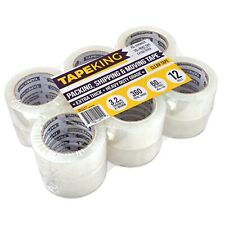 12 Rolls Clear Packing Tape Heavy Duty Adhesive For Moving Box Packing Sea...