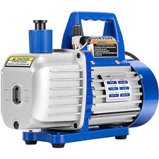 2 Stage 5cfm 12hp Rotary Vane Deep Vacuum Pump Hvac Ac Air Tool W Oil Etl List