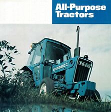 Ford All Purpose Tractors Brochure 1600 2600 3600 4100 4600 5600 6600 7600 6700