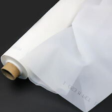 3 Yards 110m 43t Screen Printing Mesh Silk Screen Mesh Fabric 50 Wide White