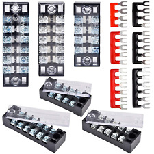 Terminal Blocks Ground Circuit Kit With Cover 12 Pcs6 Set 456 Position 600v 1