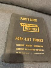 Pettibone Mercury Forklift Parts Service Manual Fork Lift Truck 4k 4002 S-3