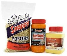 Snappy White Popcorn Kernels 2lb Pure Colored Coconut Popping Oil 15 Oz