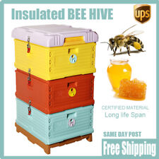 Built-in Feeders Insulated Bee Hives Beekeeping Beehive Plastic Bees House Boxes